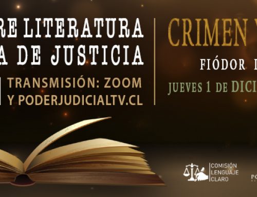 18/11/2022: La novela Crimen y Castigo de Fiódor Dostoyevski se presentará en el próximo Ciclo de Sistemas de Justicia y Literatura